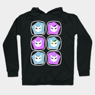 Pretty Pack of Pastel Pussy Cats Hoodie